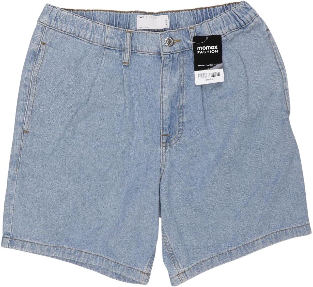 asos Herren Shorts, Hellblau, Gr. W32, Baumwolle - Second Hand