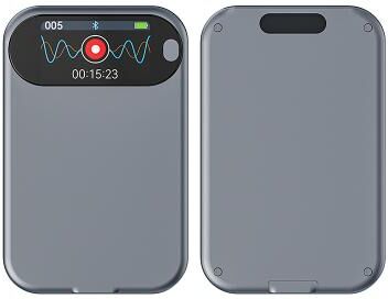 LightInthebox AI Bluetooth Voice Recorder Card A3P, HD Noise Reduction, Real Time Transcription, Translation Summary, WiFi Fast Transfer, Cloud Sync, AI Powered Transcribe Summarize, 256 Language Support