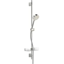 Hansa, Duschsystem, Hansabasicjet Wandstangen-Brausenset, Länge 960 mm, Anti-Kalk-Technik, 1-strahlig, Durchmesse