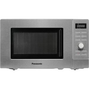 Panasonic Mikrowelle NN-S29KSMEPG, 800 Watt, silber, mit Drehteller, Garraum 20 Liter