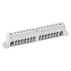 Siemens 8GB20521 SIMBOX Universal WP N/PE-Klemmleiste 2x3x 25mm2+2x10x 10mm2 Klemmleiste 1 St.