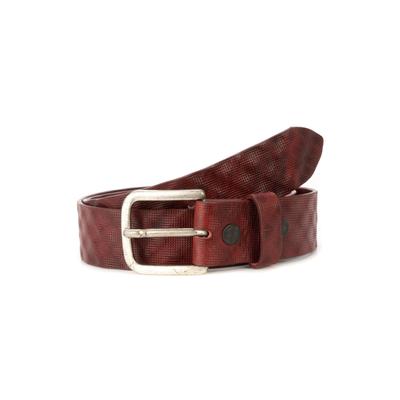 Ledergürtel BA98-COLOGNE "BA98-Cologne Gürtel", Damen, Gr. 90, rot, Obermaterial: 100% Lammleder LEL., uni, Gürtel Ledergürtel, handgefertigt