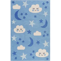 Smart Kids Kinderteppich LaLeLu SM-4291-01 blau 130x190