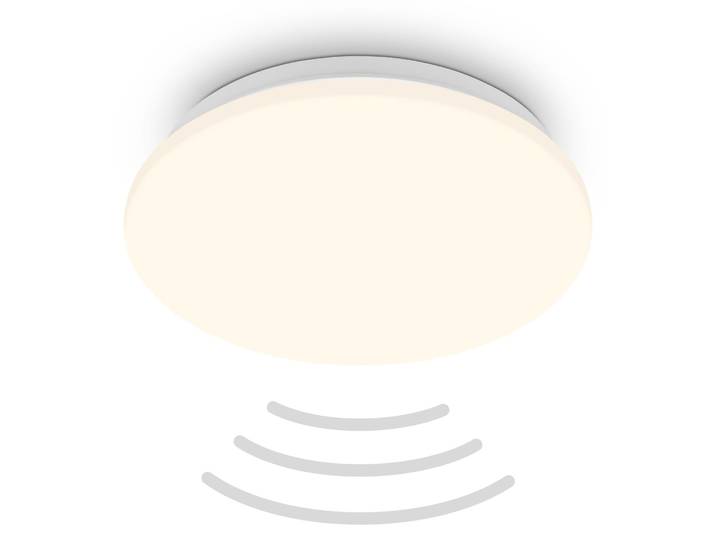 BRILONER - LED Deckenlampe mit Bewegungsmelder, warmweiße Lichtfarbe, Dämmerungs
