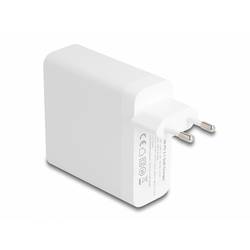 Delock 41471 USB Ladegerät 140 W USB PD 3.1 Weiß Innenbereich GaN