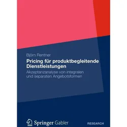 Pricing für produktbegleitende Dienstleistungen, Fachbücher von Björn Rentner