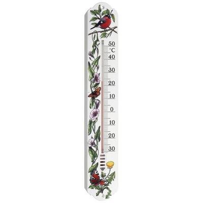 TFA Dostmann Analoges Innen-Außen-Thermometer Thermometer Weiß, Grün 12.3040.21