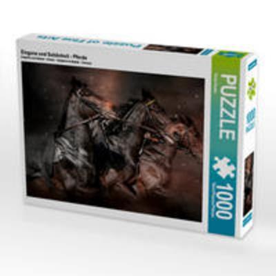 CALVENDO Puzzle Eleganz und Schönheit - Pferde 1000 Teile Lege-Größe 64 x 48 cm Foto-Puzzle Bild von Peter Roder