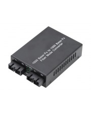 DIGITUS Gigabit Multimode zu Singlemode Medien Konverter SC Wellenlänge 850nm 1310nm Converter 1 Gbps 1 (DN-82124)