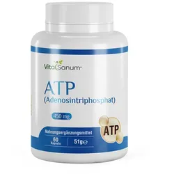VitaSanum® - ATP (Adenosintriphosphat) 450 mg 60 Kapseln