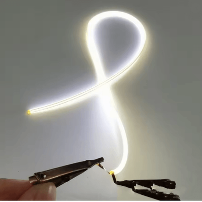 Inspire Essentials Flexible LED Filament Strip Retro Edison Style 3V Ultra Slim Lighting 3 130mm