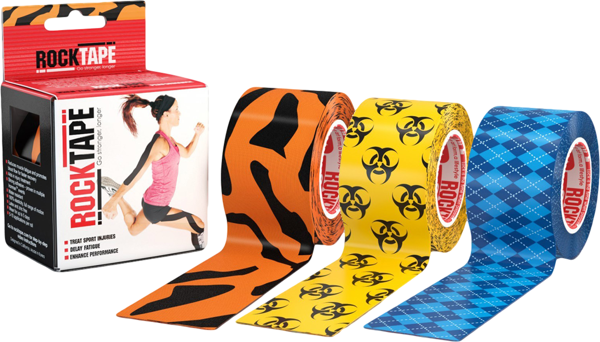 Rocktape Kinesioteippi 5cm x 5m - Biohazard
