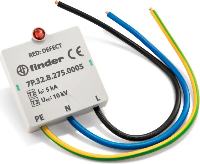 Finder 7P.32.8.275.0005 Overspanningsbeveiligingsapparaat voor verdeeldoos