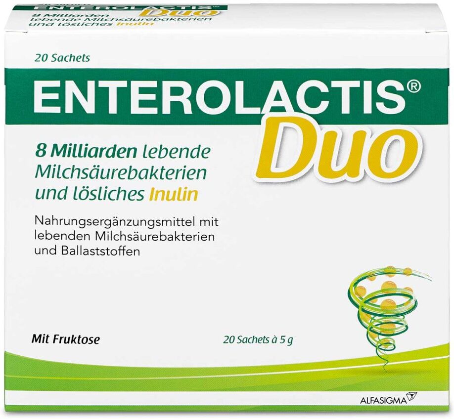 Enterolactis Duo Pulver Sachets 20X5g