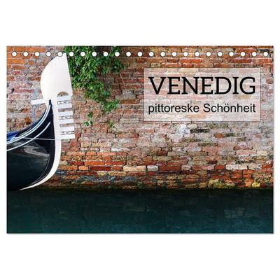 Venedig - pittoreske Schönheit (Tischkalender 2027 DIN A5 quer), CALVENDO Monatskalender