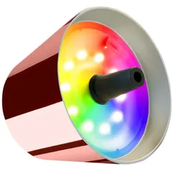 Sompex LED-Akku-Flaschenaufsatz Top 2.0 Kunststoff Gold Roségold