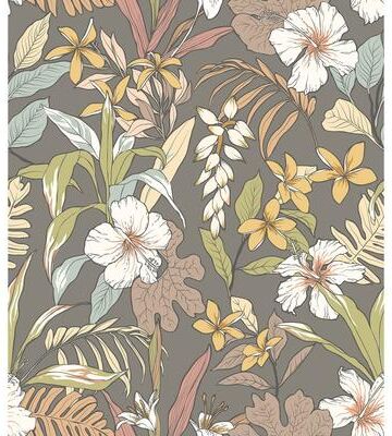 Hoopla Walls Oasis and Sage Peel and Stick Wallpaper - N/A