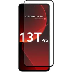 Screenguard Xiaomi 13T Pro Full Screen Panzerglas Schutzfolie 2.5D 9H (Xiaomi 13T Pro), Smartphone Schutzfolie, Schwarz