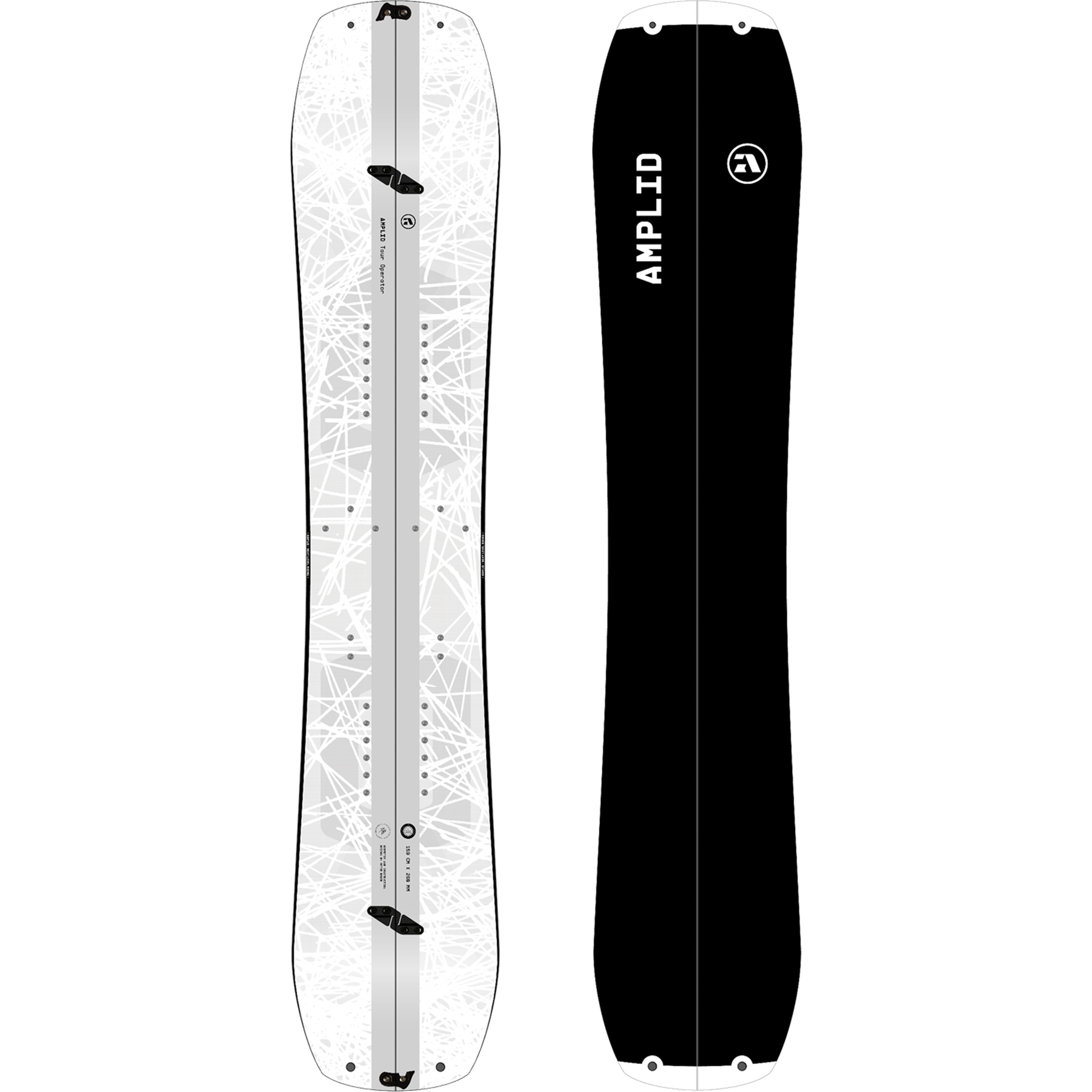 Amplid Tour Operator Splitboard 26/27 Splitboards weiss Größe 156cm Splitboard