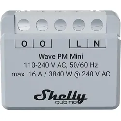Shelly, Aktor, Qubino Wave PM Mini (Schaltaktor)