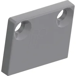 BA 62378007 - BARdolino Midi flach Endkappen grau 2 St