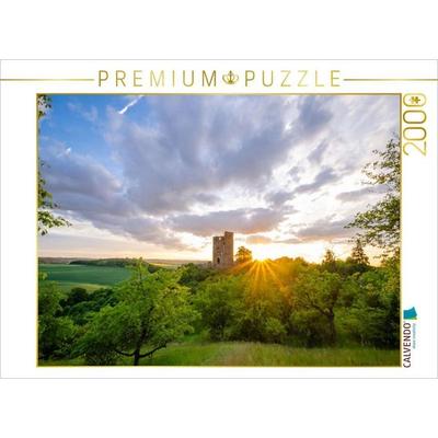 CALVENDO Puzzle Burgruine Arnstein | 2000 Teile Lege-Größe 90x67cm Foto-Puzzle für glückliche Stunden