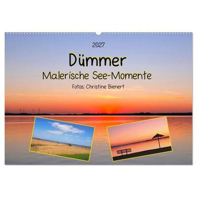 Dümmer, Malerische See-Momente (Wandkalender 2027 DIN A2 quer), CALVENDO Monatskalender