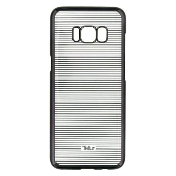 Tellur Cover Hard Case for Samsung Galaxy S8 Plus, Horizontal Stripes black (Samsung Galaxy S8+) (TLL122121)