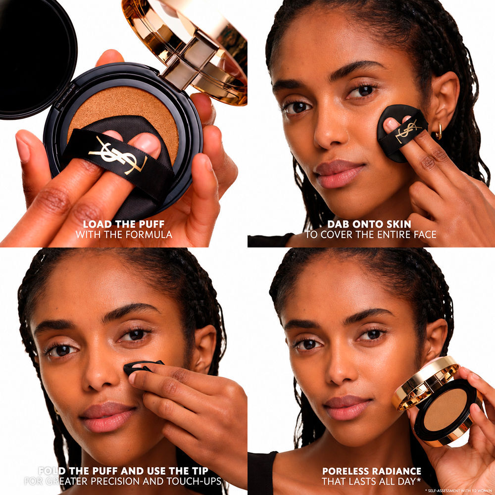 Yves Saint Laurent Ysl Skin Affair cushion fundation maquillaje #LC1