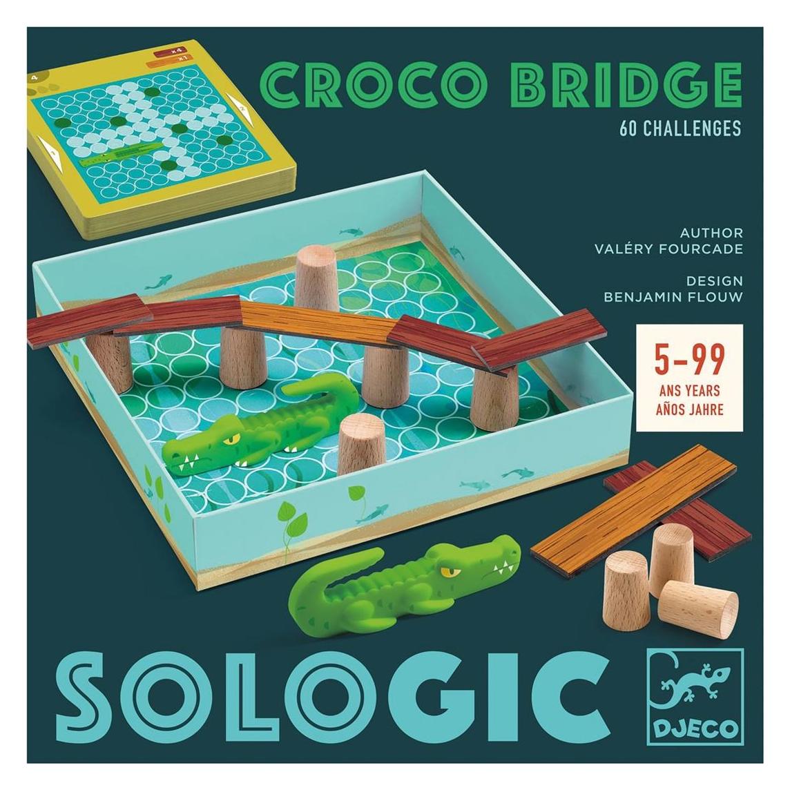 Djeco Croco bridge (Deutsch, 1 Spieler) (DJ00816)