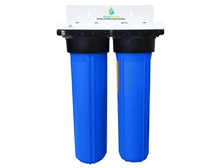 EcoPlus XL Ganzes Haus Wasserfilter System & Salz Freier Enthärtungsanlage, bis zu 99,6% effektive Skala Prävention