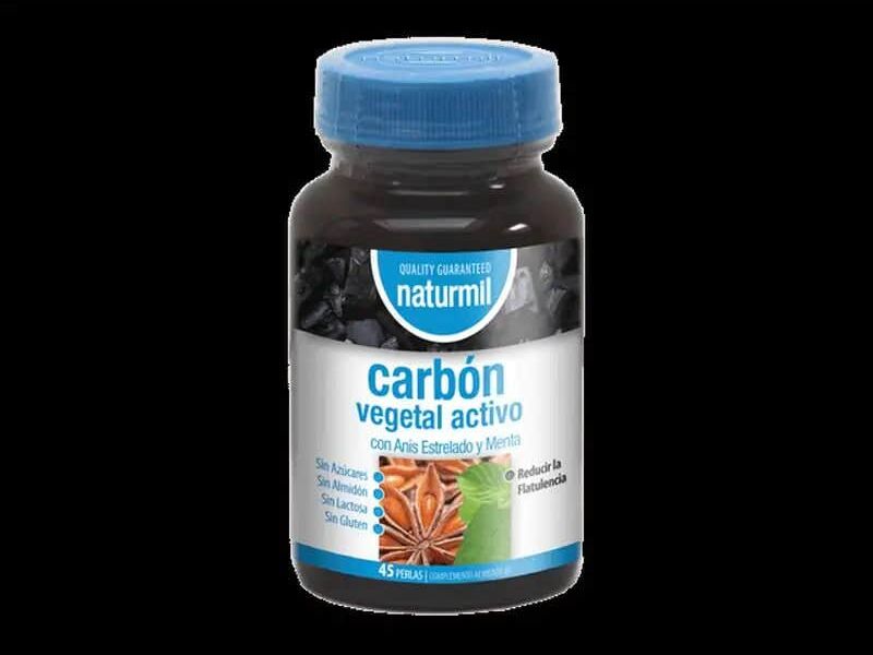 Naturmil Carbón Vegetal Activo 45 Perlas