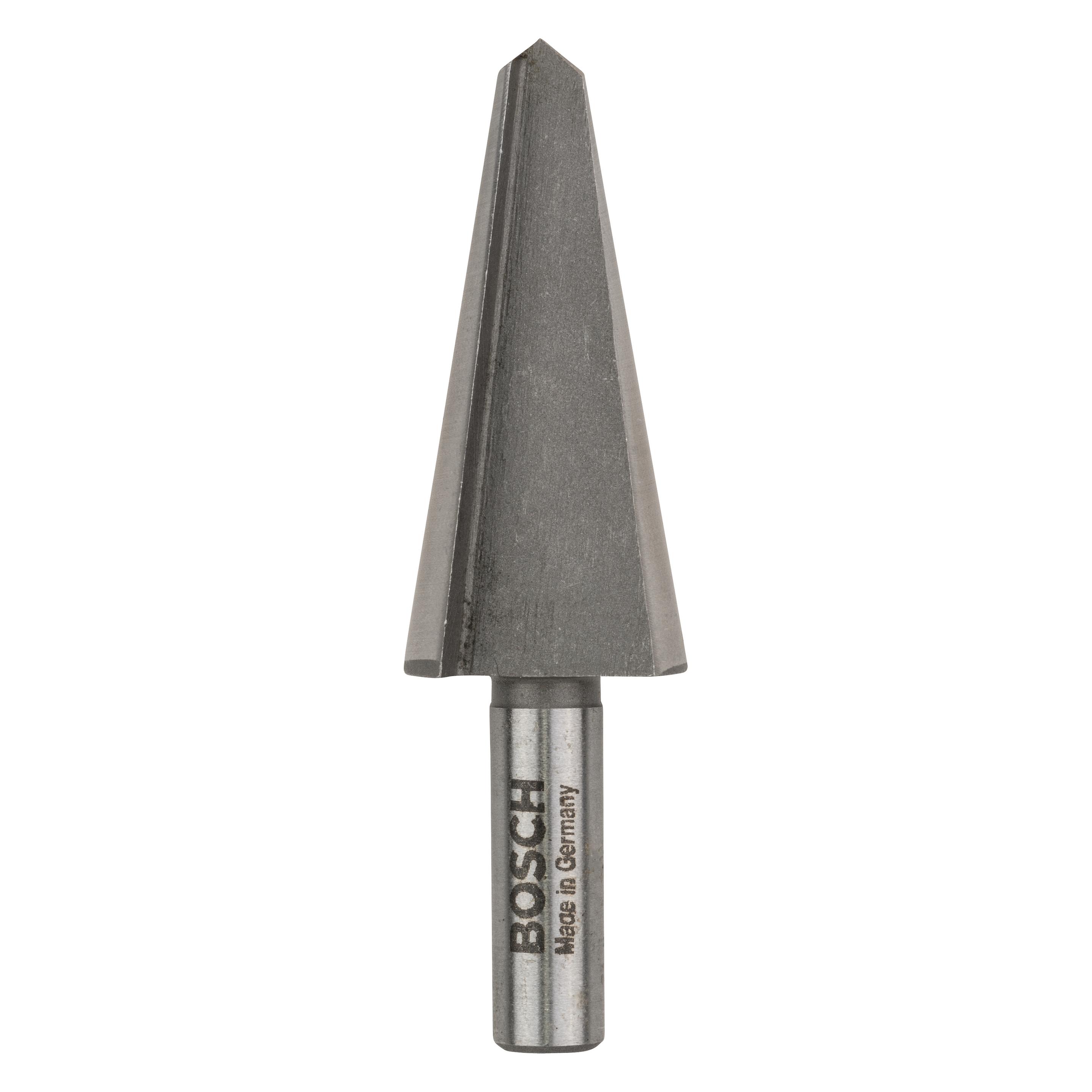 Bosch Professional Zubehör Blechschälbohrer Chrom-Vanadium, zylindrisch, 5 - 20 mm, 71 mm, 8 mm (8 mm) (2608596669)