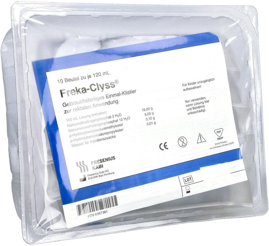 Freka-Clyss Freka Clyss Klistiere 10X120ml