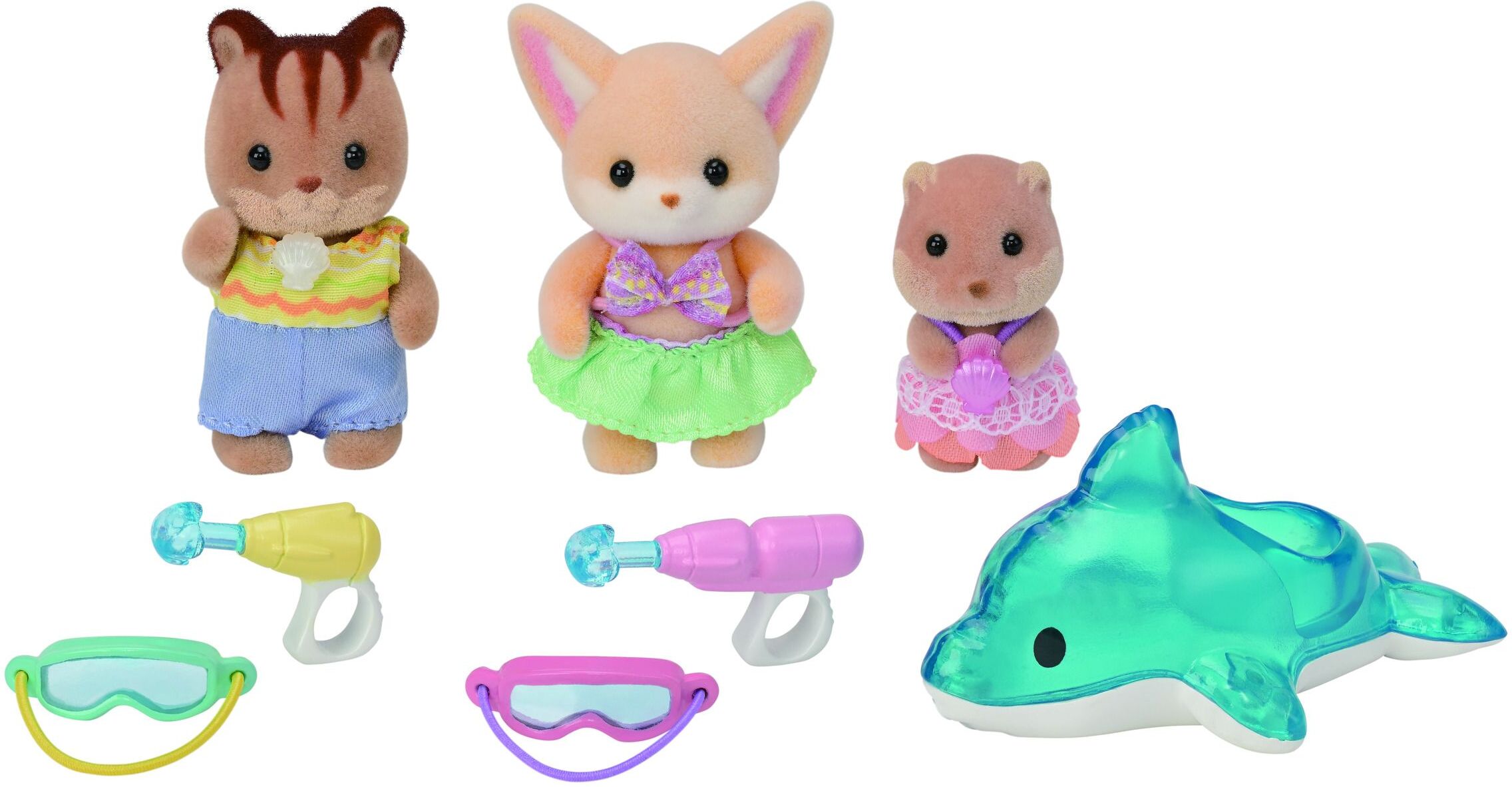 Sylvanian Families - Kindergarten Friends - Wading Pool Trio (5749)