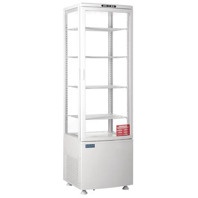 235 Liter Kühlvitrine - Weiß - Automatische Abtauung - Polar