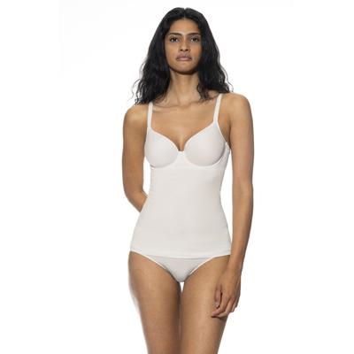 BH-Hemd MEY "Joan", Damen, Gr. 75, Cup B, beige (champagner), Single Jersey, Obermaterial: 50% Viskose, 46% Polyamid, 4% Elasthan, BHs BH-Hemd, atmungsaktiv und super leicht, mit Bügeln, Full-Cup