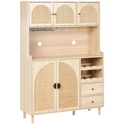 BUFFETSCHRANK 120 cm Hellbraun Campbellton