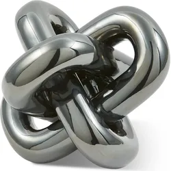 Moving Chain Dekoration 19 cm, grau