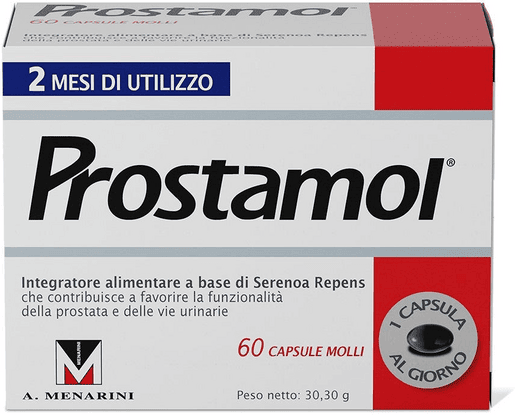 Prostamol Integratore Per la Prostata 60 Capsule Molli