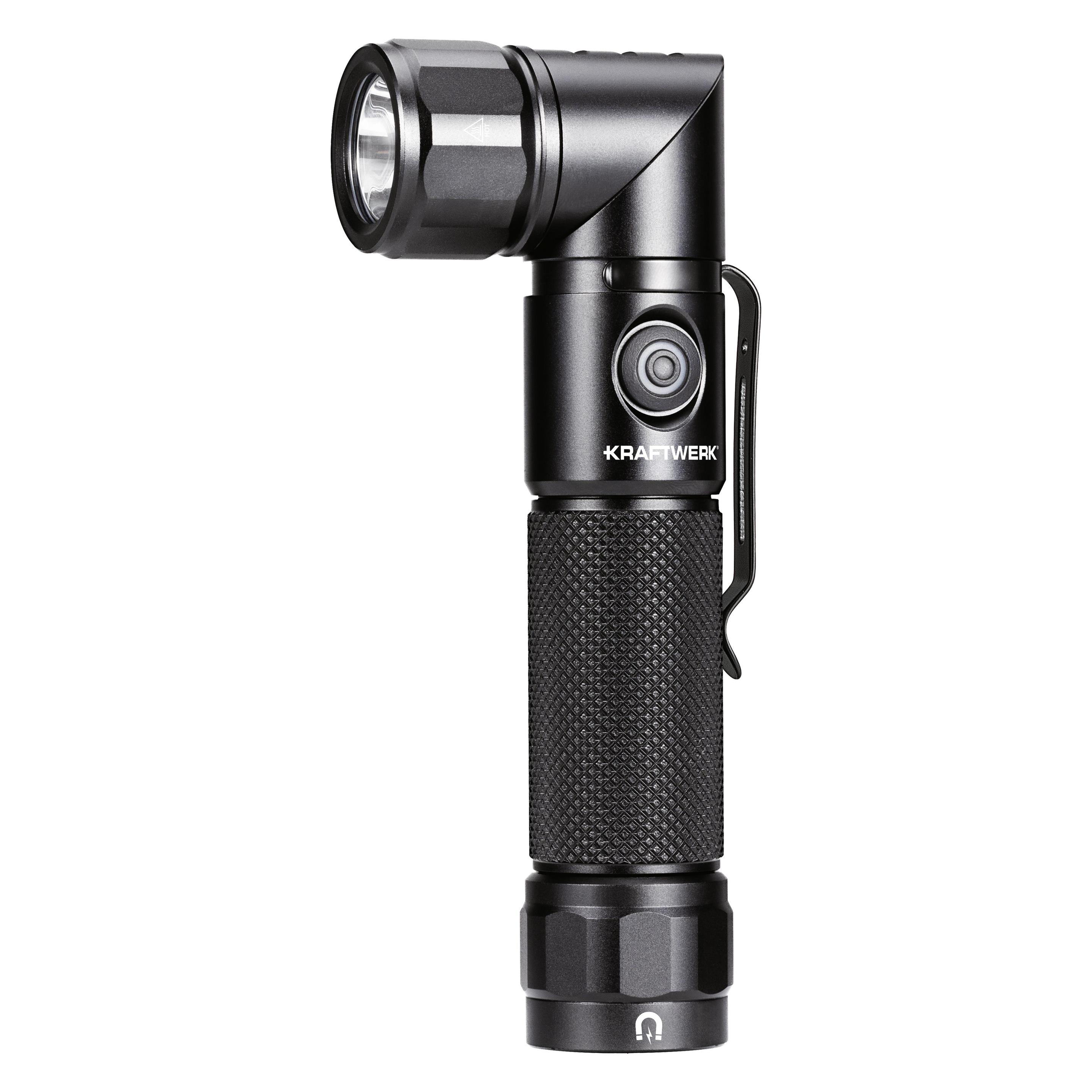 Kraftwerk Taschenlampe High Power LED wiederaufladbar (16 cm, 1000 lm) (701.001.009)