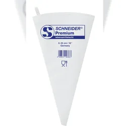 Schneider - Spritzbeutel 0-25 cm - Premium, Druck "Schneider": Blau