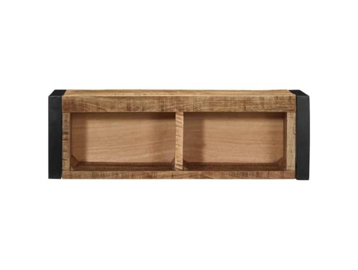 SKTQYQO TV-Schrank 80 x 30 x 25 cm aus massivem Mangoholz Massives Mangoholz, Endbearbeitung und Wandmontage, Stauraum, Wohnzimmer, Schlafzimmer, Montage