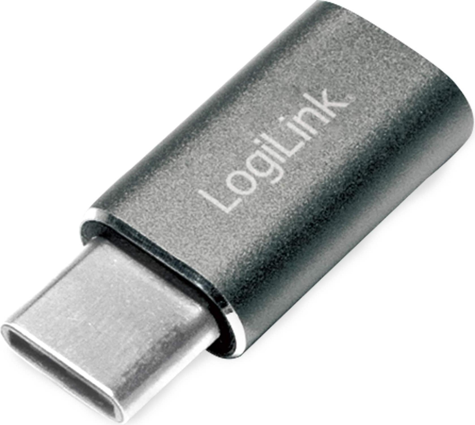 LogiLink USB-C naar Micro USB adapter, zilver