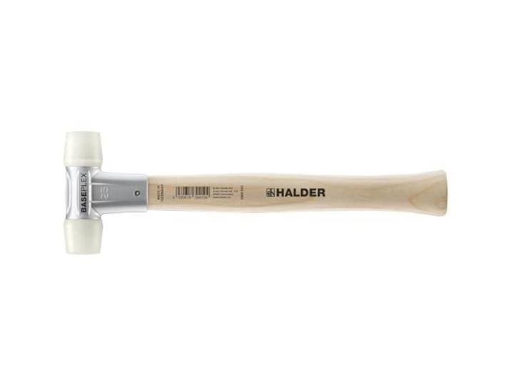 Maillet BASEPLEX\, Nylon/nylon avec boîtier en zinc moulé et manche en bois D=25 mm 3908.025