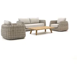 Tierra Outdoor Wakkanda Sessel-Sofa Lounge-Set 4-teilig