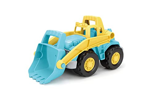 Green Toys Loader Truck Geel/Blauw - Gerecyclede graafmachine met beweegbare emmer