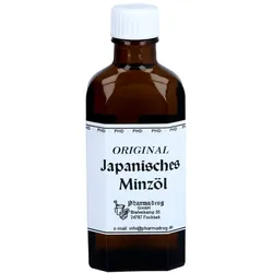Japanisches Pfefferminzöl 100 ml