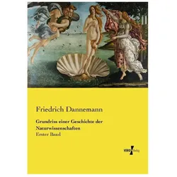 Grundriss einer Geschichte der Naturwissenschaften, Fachbücher von Friedrich Dannemann
