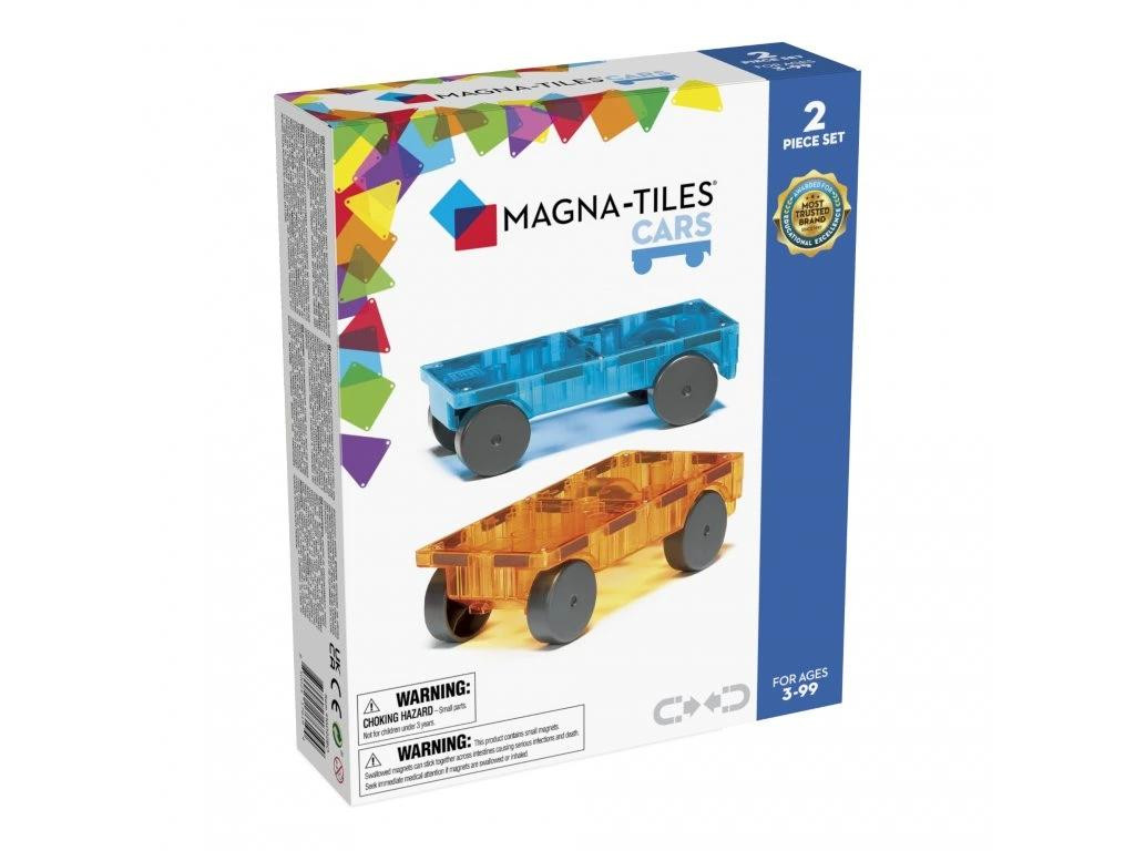 Magna Tiles Car Base Blauw/Oranje